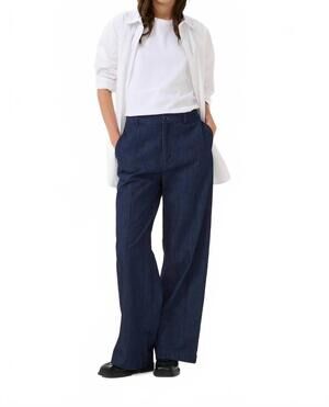 NEW PART TWO women's sarana jeans in rise blue denim